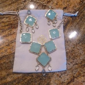 Reserved Kendra Scott Vintage necklace and earrings